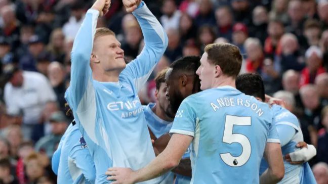 Liverpool 0-3 Man City: Haaland, Doku & Cherki silence Anfield after Gravenberch red