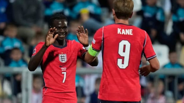 Croatia 0-7 England: Kane and Saka score twice in Nations League thrashing
