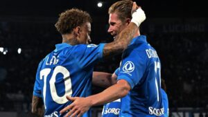 Napoli 3-0 Frosinone: De Bruyne Brace Seals Dominant Win